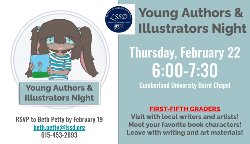 young authors night